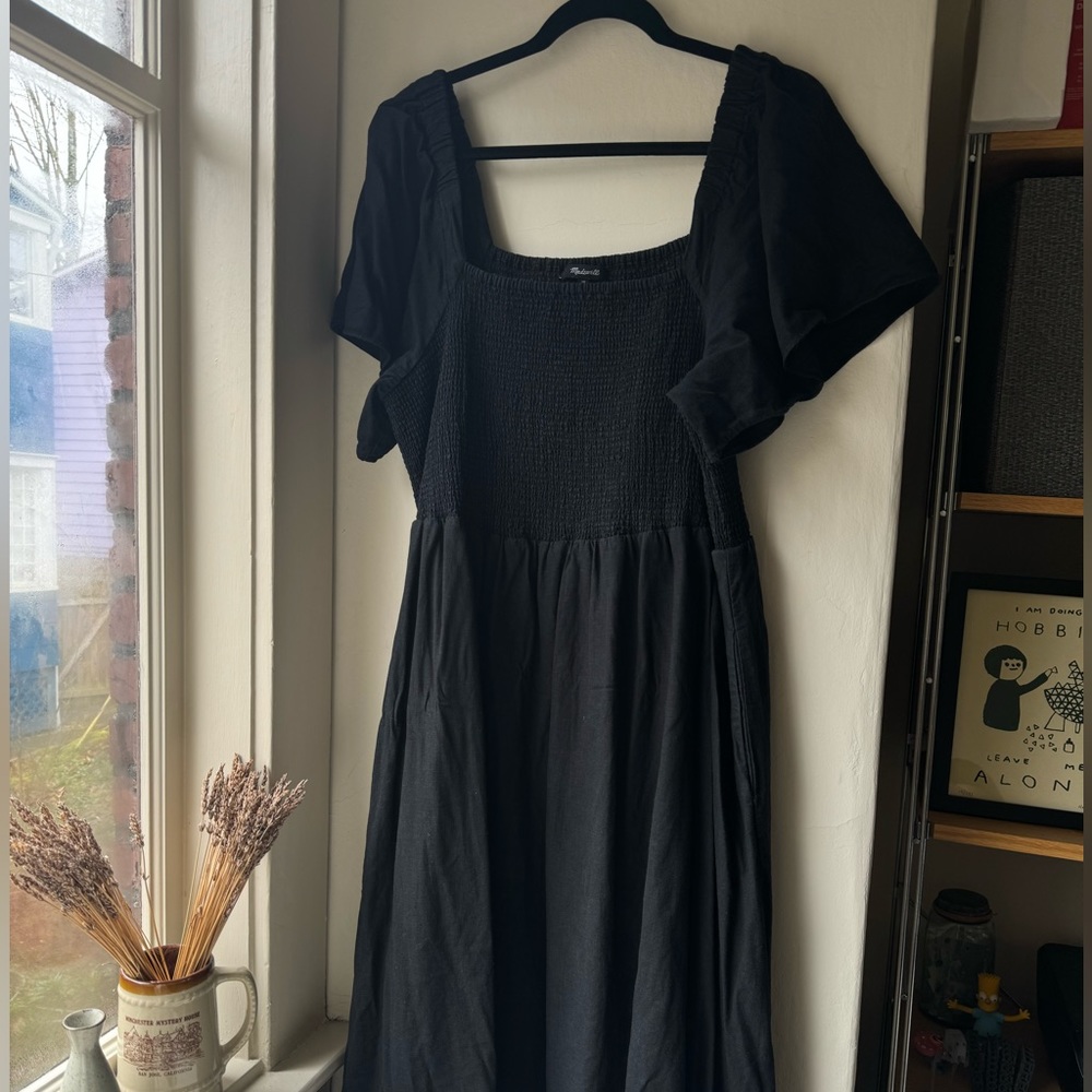 Madewell Short Sleeve Midi Dress